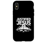 Justificado por Jesús Hechos 13 Fe sobre la Ley Evangelio Verdad Carcasa para iPhone X/XS