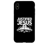 Justificado por Jesús Hechos 13 Fe sobre la Ley Evangelio Verdad Carcasa para iPhone XS Max