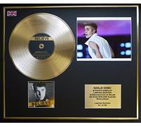 Justin Bieber/Cd Oro Disc y fotos Display/Ltd. Edición/COA/BELIEVE