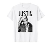 Justin Bieber Iconic Portrait Music Camiseta