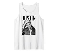 Justin Bieber Iconic Portrait Music Camiseta sin Mangas