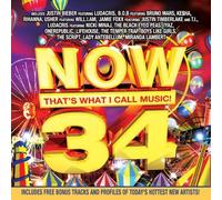 Justin Bieber, Ke$ha, Rihanna, Ludacris, Black Eyed Peas, Lifehouse, Lady Antebe - Now 34: That's What I Call Music by Justin Bieber, Ke$ha, Rihanna, Ludacris, Black Eyed Peas, Lifehouse, Lady Antebe (2010) Audio CD