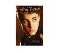 Justin Bieber - Pósteres creativos de viaje vintage, pinturas de personajes de anime, pinturas en lienzo, decoración de oficina, 50 x 75 cm, estilo sin marco, 16