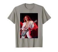 Justin Hawkins Cantante De La Oscuridad En Vivo T En El Parque Camiseta