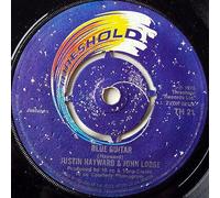 JUSTIN HAYWARD AND JOHN LODGE - JUSTIN HAYWARD AND JOHN LODGE - BLUE GUITAR - 7" VINYL