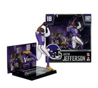 Justin Jefferson (Minnesota Vikings) NFL - Figura de McFarlane de 7 pulgadas