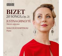 Justina Gringytė - Malcolm Martineau, piano - 20 Mélodies, op. 21
