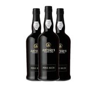 Justino's Madeira Fine Rich Madeira 3 Años 75 cl Vino generoso (Caja de 3 Botellas de 75 cl)