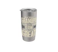 Justo cuando el abuelo piensa que su trabajo está hecho Vaso térmico de acero inoxidable de doble pared