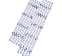 JUSTPING Marca 10pcs / Set LED Tira de retroiluminación 4 9LB5500 LC490DUE Innotek DRT 3.0 49 A B 6916L-1788A 1789A 1944A 1945A Complible for LG Reemplazo de retroiluminación de TV