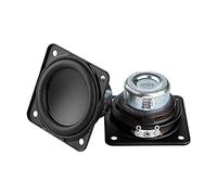 JUSTQIJUN Altavoz de Rango Completo de 2 Pulgadas 4 Ohm 20W 52mm Neodimio Altavoces magnéticos Bricolaje for los Altavoces del Amplificador de Cine en casa 2pcs Altavoces de estantería
