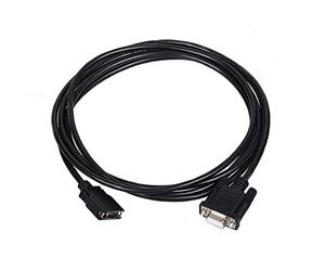 JUSTQIJUN CS1W-CN226 Compatible for Omron CS CJ CQM1H CPM2CPLC Cable de programación RS232 Puerto de la Serie Cable USB (Color : CS1W-CN226)