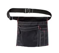 JUSTSHENGKUANG Bolsa Falda de Cintura con Bolsillo reparación al Aire Libre Horticultura Suite Home Organizer Bolsa de Almacenamiento Cajas de Herramientas y Kits de Herramientas (Color : Black)