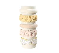 Justsoso Organizador vertical para diadema, torre de terciopelo suave, soporte para diadema, accesorios de aro para el pelo, almacenamiento de joyas para mujeres y niñas (terciopelo beige)