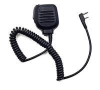 JUSTZHIQIANG Ptt Micrófono de Altavoz de Mano Hombro micrófono como KMC-45 Radio portatil Tk2000 tk3000 tk3207 tk3107 TH-f7 Transceptor Fit for Kenwood