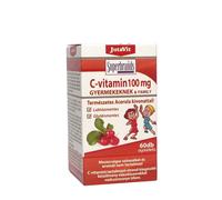 JutaVit Vitamin C 100 mg with Natural Acerola Extract For Kids (60 Tableta masticable, Cereza Silvestre)