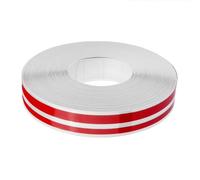 Juttzzei Cinta adhesiva para coche, 11 mm x 10 m Cinta decorativa para coche, cintas decorativas adhesivas de vinilo de primera calidad para coches, motos, barcos y modelismo o bricolaje (rojo)