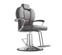 juunyeer Bomba hidráulica para silla, cilindro hidráulico, repuesto de 4 agujeros, rosca M6, rosca de 11 cm, altura ajustable, para silla de peluquería, salón de belleza, fácil montaje, plata