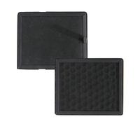 JUUPINE 2 filtros originales H2D/H2S HEPA de 13 capas de filtro de aire de carbono activado para bambú lab H2D/H2S 3D accesorios de impresora 3D, ABS PLA PETG PC PV filamento VOC filtro de absorción