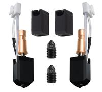 JUUPINE 2 paquetes de actualización de impresora 3D Fast Heating Kobra S1 extrusora cerámica Heating Tube Print Head, Cobra S1 Combo Kit incluye 2 calientes mejorados y 2 boquillas de acero endurecido