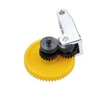 JUUPINE Injection Handle Extruder Hardened Steel Bevel Gear Kit for Bambu Lab X1 X1C P1P P1S 3D Printer, Hardened Steel Upgrade Combo Extruder Gear, Can Extrude Carbon Fiber