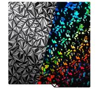 JUUPINE Para impresora 3D Kobra S1 Plate PLA Plate Big Diamond + Big Fragment, 264 x 276 mm Smooth Texture Carbon Plate Hot Bed, Suitable for Anycubic Cobra S1&Kobra S1 Combo