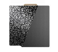 JUUPINE Placa de impresión 3D mejorada PEO+ con textura PEO+ a doble cara, 257 mm x 257 mm, para impresora 3D Bambulab P1P/P1S/A1/X1E/X1/X1/X1C.