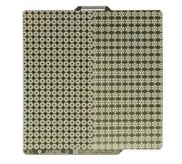 JUUPINE Plat for Bambulab A1/X1C/X1E/X1/P1P/P1S,placa de carbono de 257 x 257 mm Pla plete adopta tecnología de conexión, un lado tiene forma de copo de nieve y el otro lado tiene forma de molino de