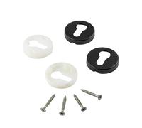 Juva Diseño Tirador Puerta Corrediza Glas-Türgriff Vintage Herraje Acero Inoxidable Negro - H10078 Longitud 600mm Asidero para de Cristal & Holztüren 1 Stangen-Griffpaar Incl. Material Montaje