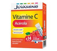 Juvamine Acerola Vitamina C - 14 sticks orodispersables