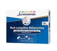 Juvamine Complete Night - Melatonina de liberación prolongada, 30 comprimidos