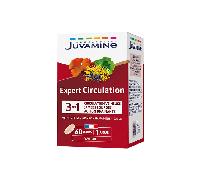 Juvamine Expert'Nature Circullación Vid Roja Gingko Hamamelis Cassi 60 Comprimidos
