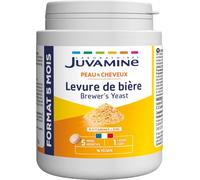 JUVAMINE - Levadura de Cerveza + Zinc + Vitaminas B2, B3, B8-150 Comprimidos - Formato Maxi - 5 Meses - Belleza y Vitalidad - Cuidado de Piel, Cabello y Uñas - Fórmula Optimizada
