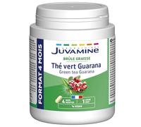 JUVAMINE - Té Verde Guaraná - 120 Cápsulas - Formato Maxi - 4 Meses - Pérdida de Peso - Activa el Metabolismo - Tonifica - Estimula - Té Verde - Guaraná - Activos de Origen Vegetal
