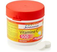 JUVAMINE Vitamina C 500, Antifatiga, defensas, vitalidad, 120 cpr