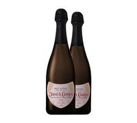 Juvé y Camps Reserva de Familia Rosé 100 Aniversario Pinot Negro Cava Reserva 75 cl Espumoso rosado (Caja de 2 Botellas de 75 cl)