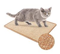 JUVEL Alfombrilla Scratcher Cat, Almohadilla De Sisal Natural, Estera para Rascar El Gato, Cuidado De Las Patas del Gato, Protege Alfombras, Muebles Y Sofás (S : 30×40cm)