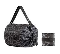 JUVEL Bolsas de Compras Reutilizables,Bolsas de Compra Plegables Bolsas de Supermercado de Reusable Duraderas Lavables Adecuado para Compras,Casa,Viajes,Acampar al Aire Libre (Leopardo negro)