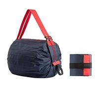 JUVEL Bolsas de Compras Reutilizables,Bolsas de Compra Plegables Bolsas de Supermercado de Reusable Duraderas Lavables Adecuado para Compras,Casa,Viajes,Acampar al Aire Libre (azul marino)