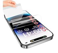 JUVENPROTO Pack de 3 para Xiaomi Poco C85 Protector de Pantalla | TPU Protector de Pantalla, Desbloqueo por Huella Digital, HD, Resistente a Arañazos, Sin Burbujas, Ultrafino