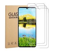 JUVENPROTO Paquete de 3 protectores de pantalla de vidrio templado para LG G9 ThinQ/ V60, desbloqueo de huellas dactilares, HD transparente, antiarañazos, sin burbujas, ultrafino, fácil instalación