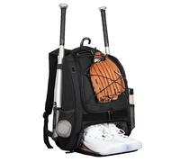 Juventud, de Béisbol Niños,Mochila de Softbol con Bolsillo para Zapatos Niños - Gran Capacidad Mochila De Béisbol Juvenil Bate Bate Competiciones, Adultos, Murciélagos, Zapatos