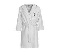 JUVENTUS Accappatoio Albornoz de Microfibra, Negro, M Unisex Adulto