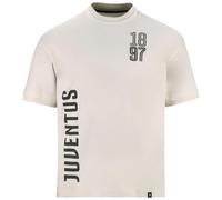 Juventus - Camiseta Oversize para Hombre Streetwear Collection, Talla Camiseta 100% algodón Bianconera Urban - Producto Oficial Juventus - FC, Talla L