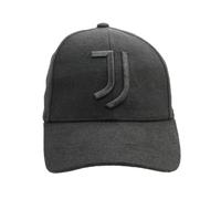 JUVENTUS Gorra de béisbol de Fieltro Bordado Negro 100% PL, Negro, Talla única