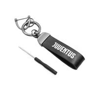JUVENTUS Llavero mosquetón - Producto Oficial, Negro, Normale
