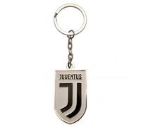 JUVENTUS Llavero redondo moderno, producto oficial, color negro