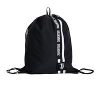 Juventus Mochila Escolar, Blanco y Negro, Apertura con cordón, Escuela y Tiempo Libre, niños y Adolescentes, Negro, Talla única, Moderno