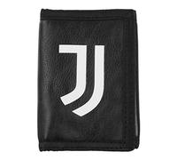 Juventus Cartera Strappo, Accesorio de Viaje-Billetera Plegable Unisex Adulto, Negro, Standard