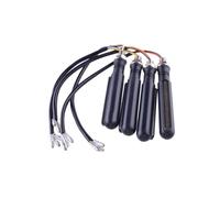 Juvra Luz señal giro motocicleta 4 Uds motocicleta 12V flujo secuencial LED para giro para indicador de señal DRL luz circulación diurna lámpara freno parada multifunción